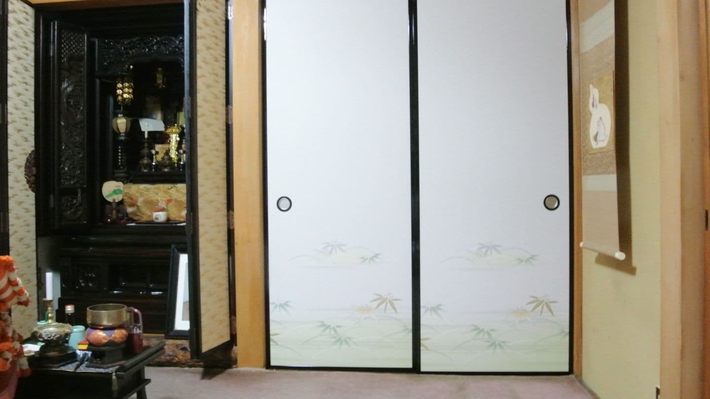 襖の張替え | 常滑市の建具修理なら藤井建具店